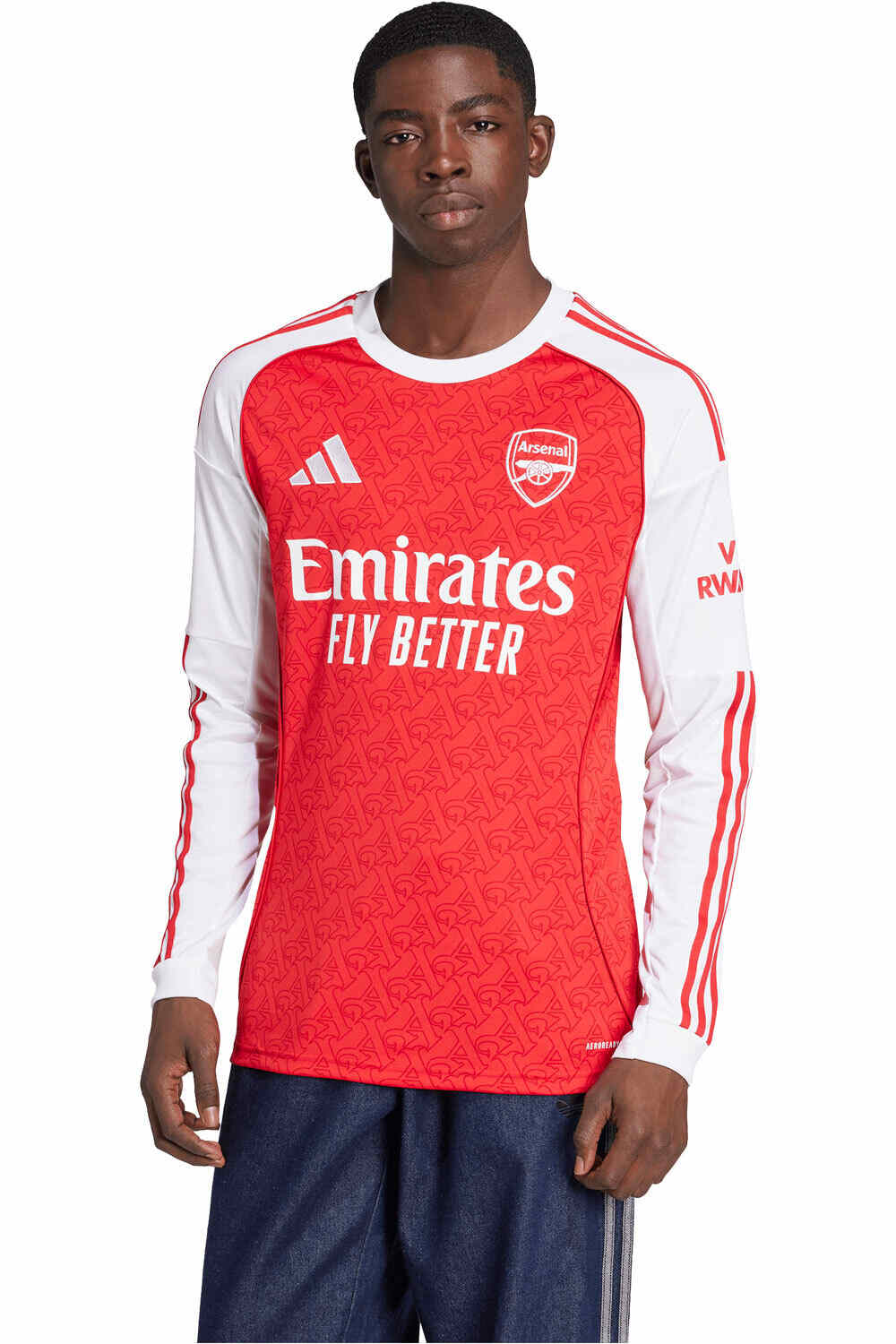 adidas camiseta de fútbol oficiales ARSENAL 26 H JSY L vista frontal