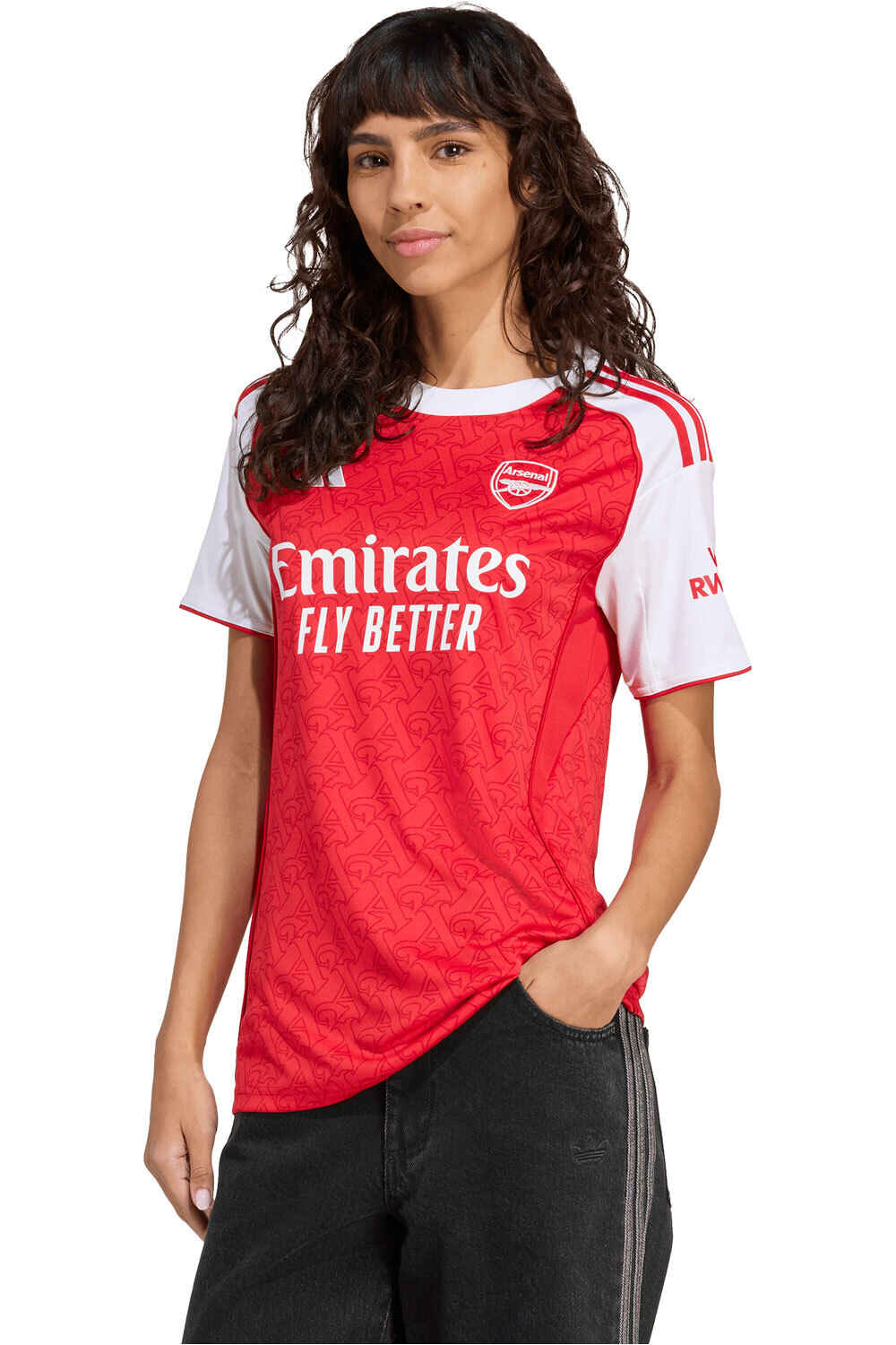 adidas camiseta de fútbol oficiales ARSENAL 26 H JSY W vista frontal