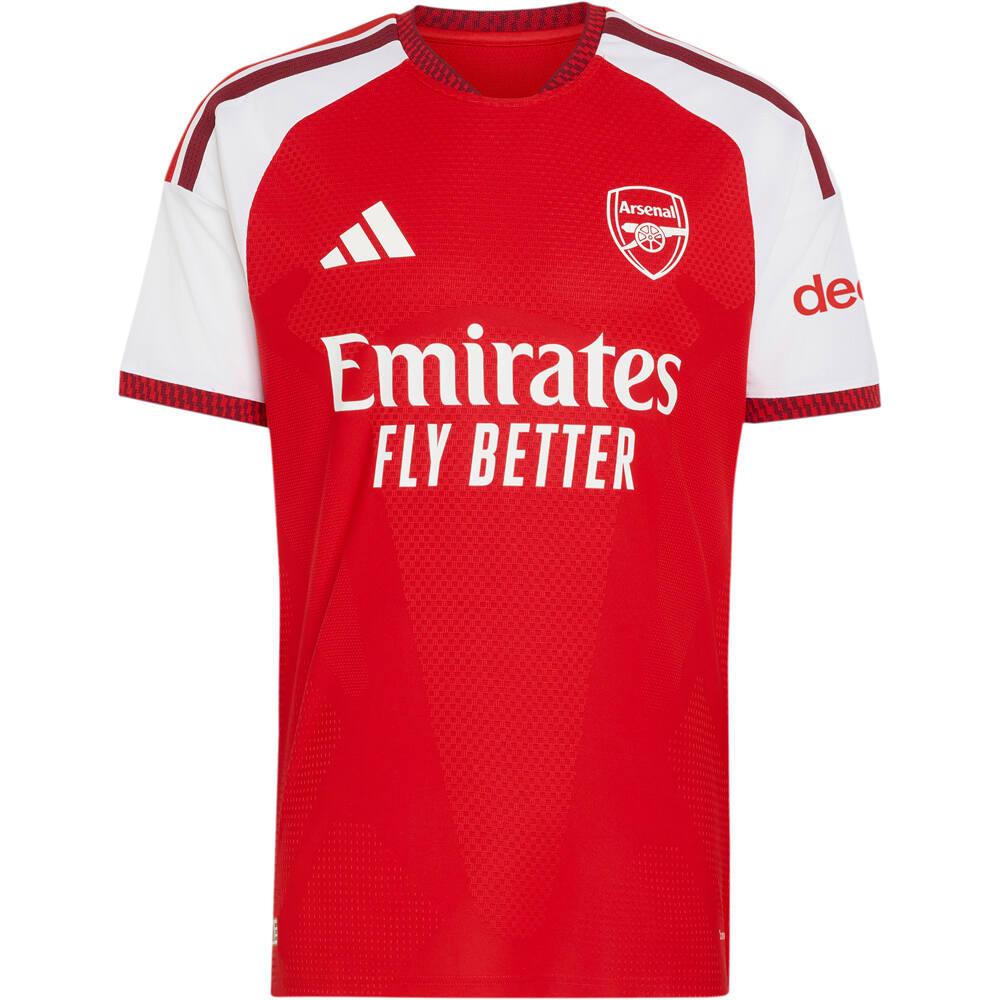 adidas camiseta de fútbol oficiales ARSENAL FC 26/27 PRIMERA EQUIPACIN vista detalle