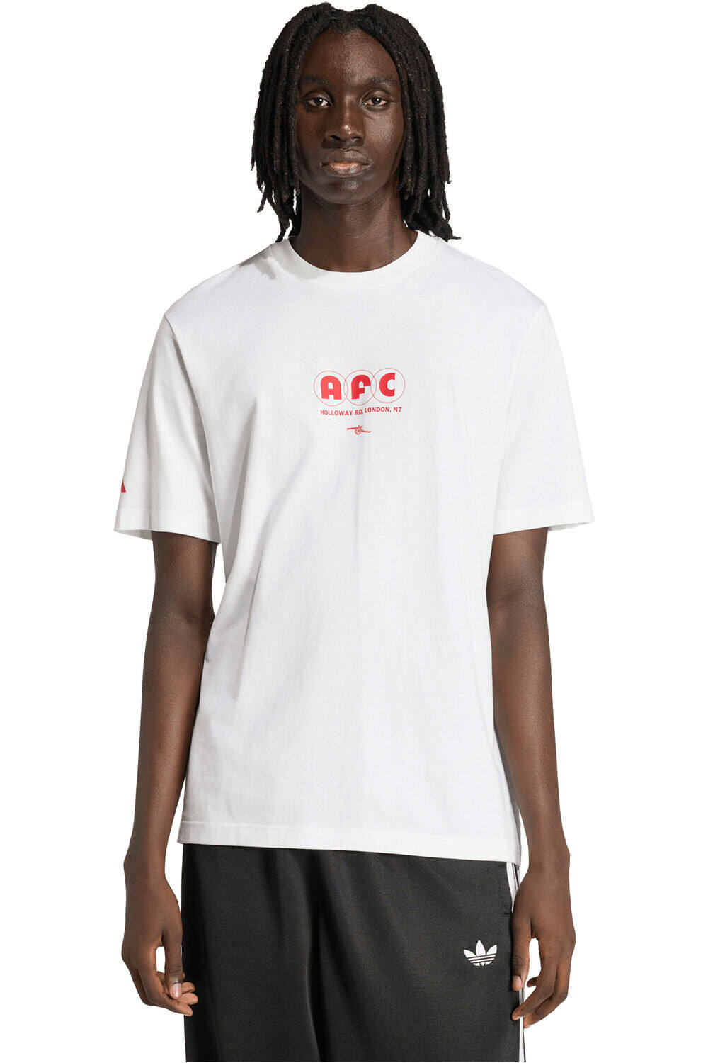 adidas camiseta de fútbol oficiales ARSENAL FC SEASONAL vista frontal