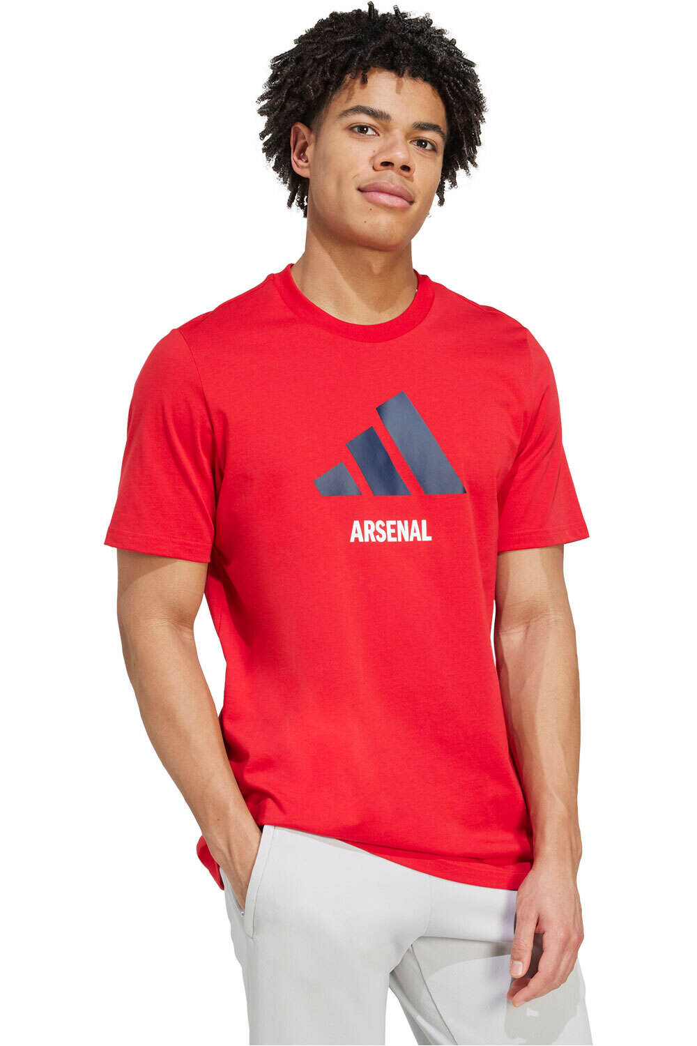adidas camiseta de fútbol oficiales ARSENAL SEASONAL GRAPHIC vista detalle