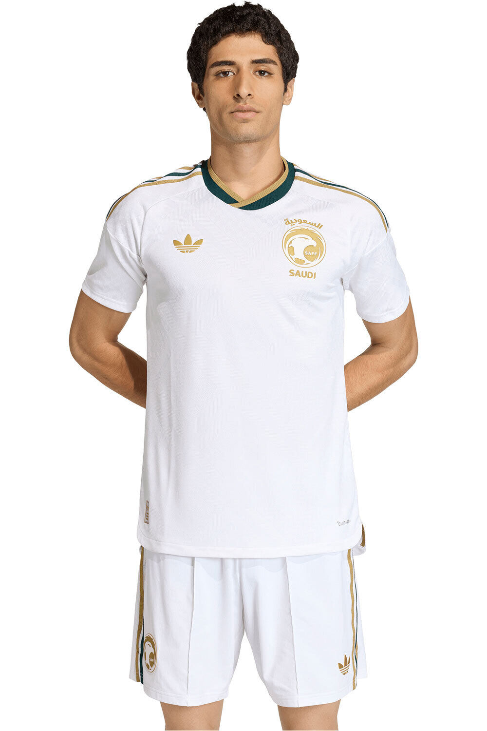 adidas camiseta de fútbol oficiales AUTHENTIC 2 EQUIP ARABIA SAUD 26 vista frontal