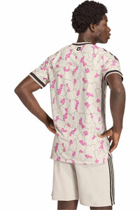 adidas camiseta de fútbol oficiales AUTHENTIC SEGUNDA EQUIPACIN CHILE 26 vista trasera