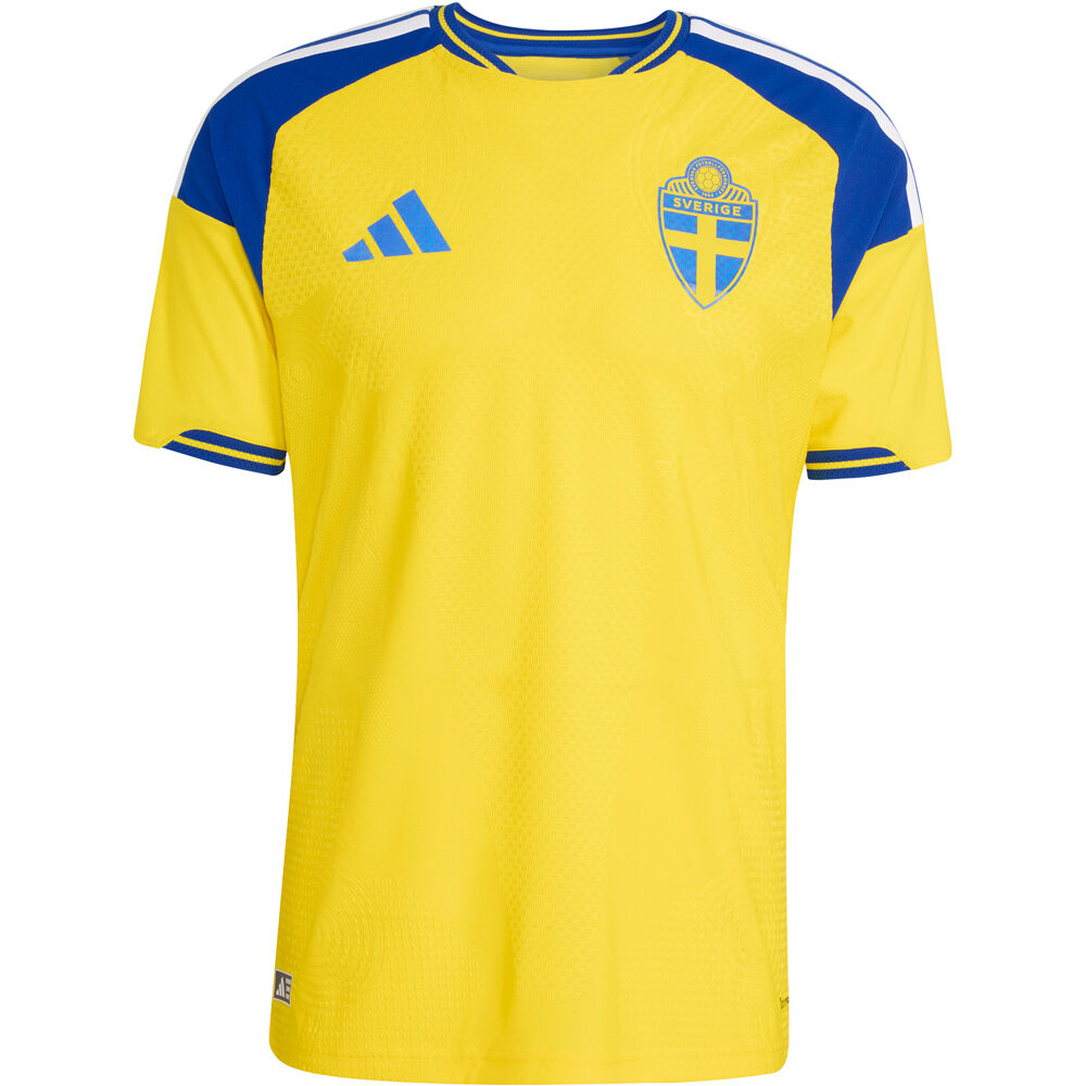 adidas camiseta de fútbol oficiales AUTNTICA SWEDEN 26 HOME 04