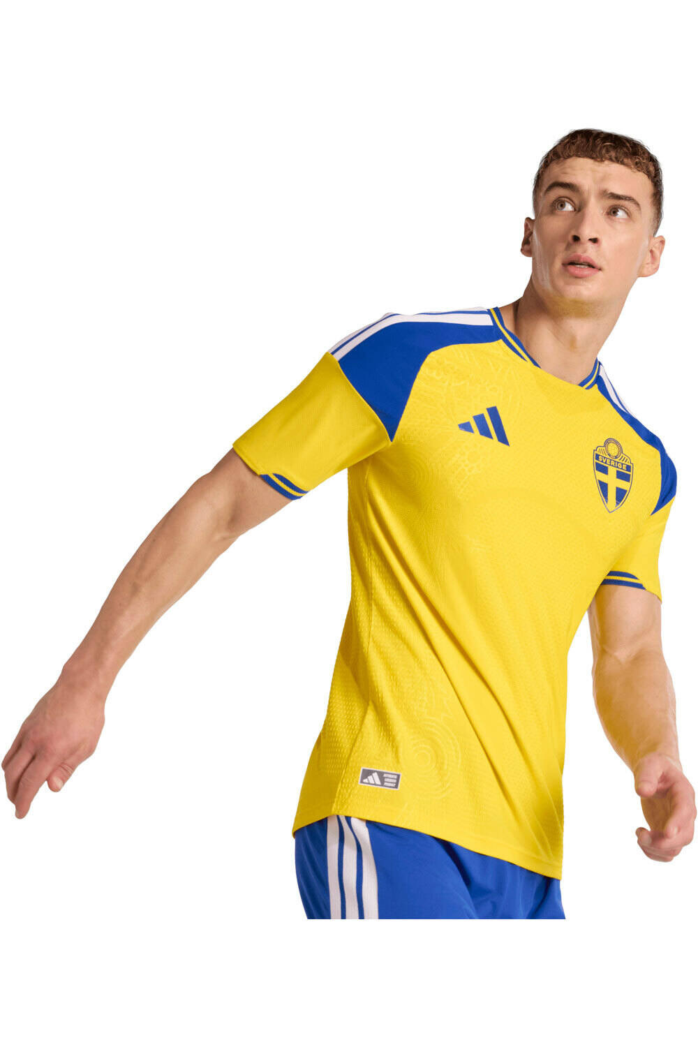 adidas camiseta de fútbol oficiales AUTNTICA SWEDEN 26 HOME vista detalle