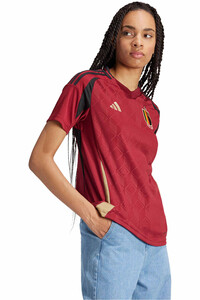 adidas camiseta de fútbol oficiales BELGICA 25 H JSY W vista detalle