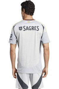 adidas camiseta de fútbol oficiales BENFICA 25  3 JSY vista trasera