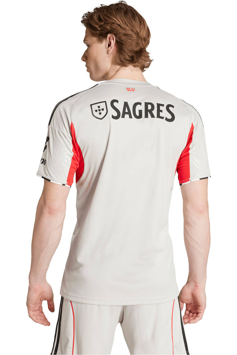 adidas camiseta de fútbol oficiales BENFICA 26 A JSY vista trasera