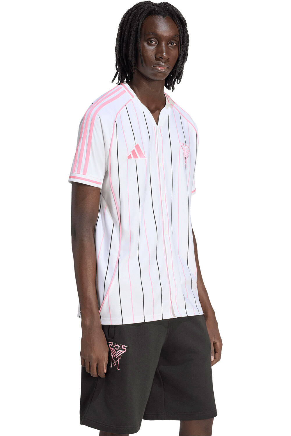 adidas camiseta de fútbol oficiales BISBOL INTER MIAMI CF vista frontal