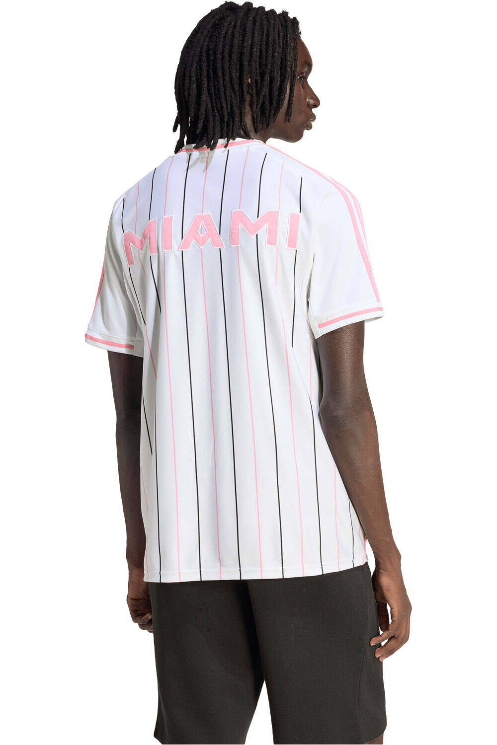 adidas camiseta de fútbol oficiales BISBOL INTER MIAMI CF vista trasera