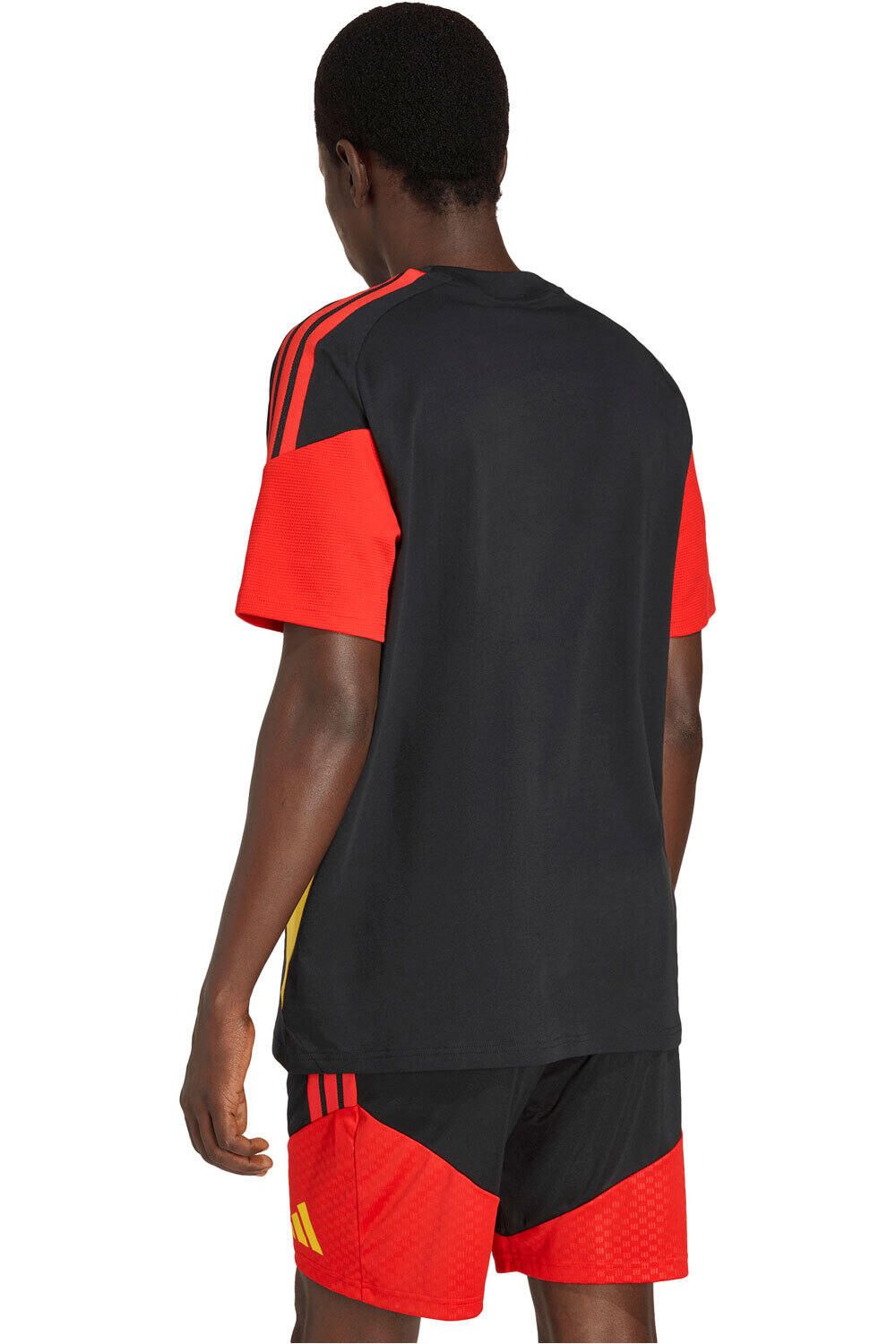adidas camiseta de fútbol oficiales BLGICA 26 TIRO vista trasera