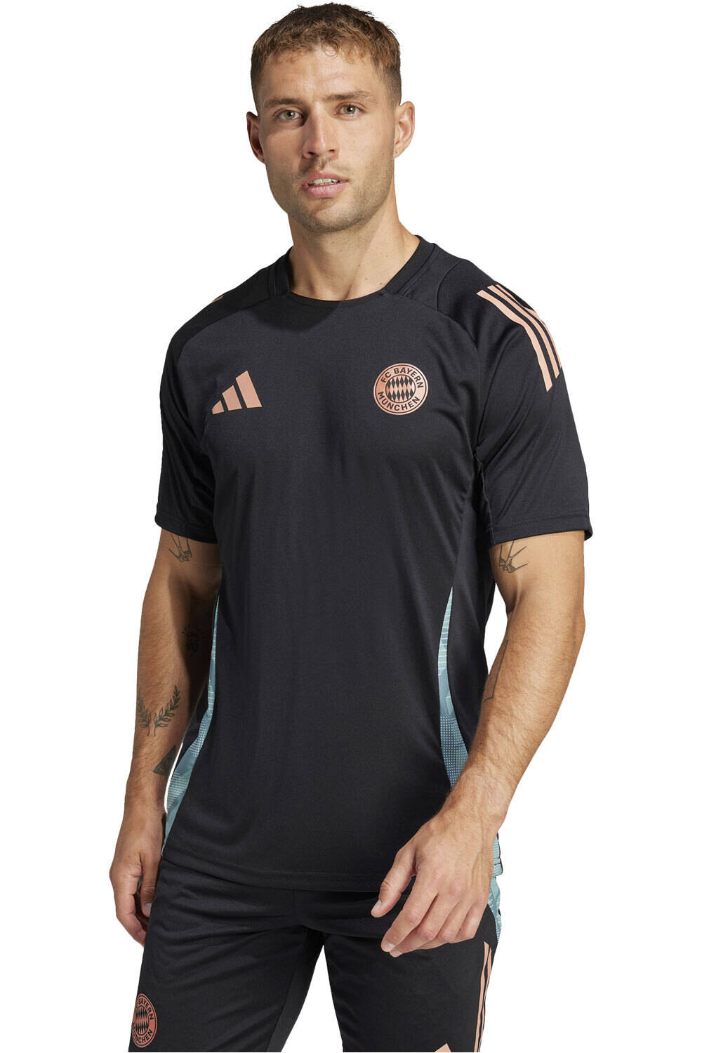 adidas camiseta de fútbol oficiales B.MUNICH 25 TR JSY vista frontal