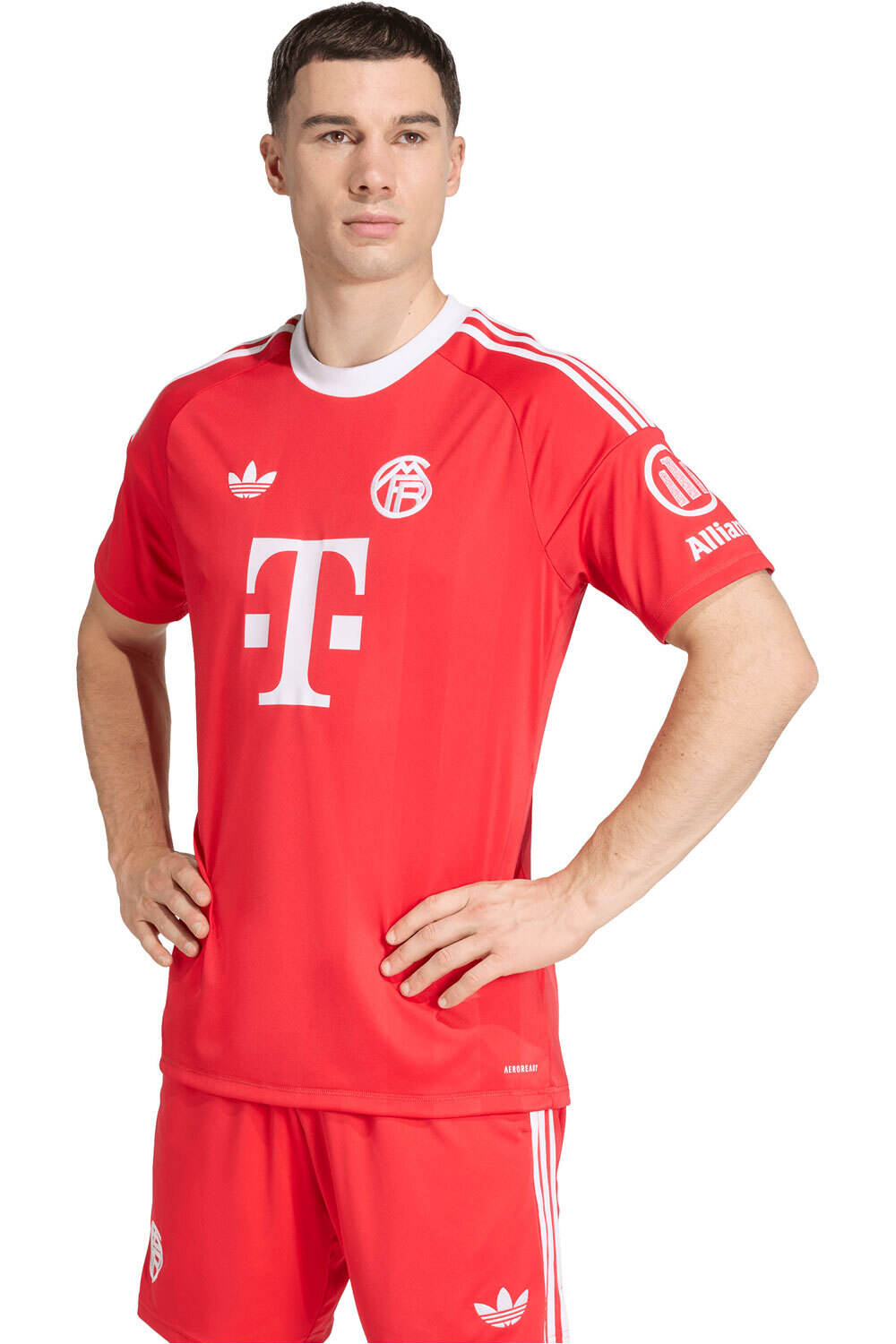 adidas camiseta de fútbol oficiales B.MUNICH 26 3 GK JSY vista frontal