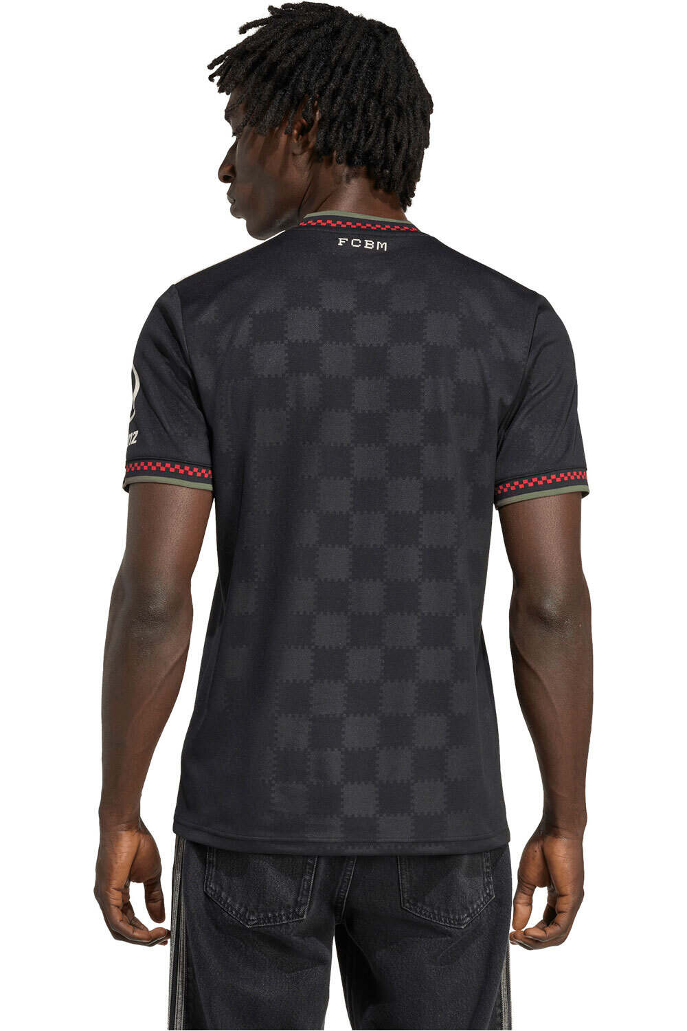 adidas camiseta de fútbol oficiales B.MUNICH 26 3 JSY vista trasera