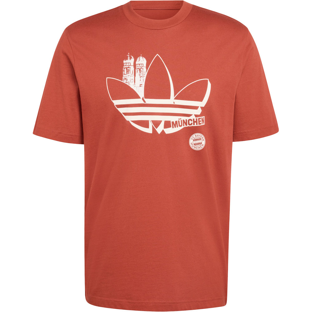 adidas camiseta de fútbol oficiales B.MUNICH 26 GR TEE 04