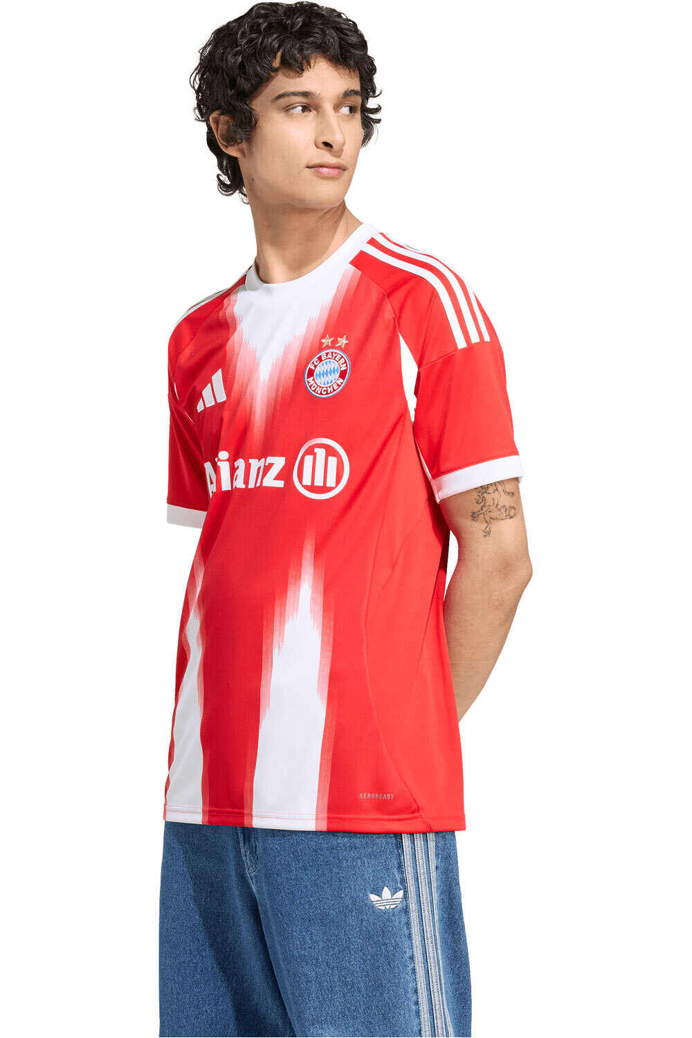 adidas camiseta de fútbol oficiales B.MUNICH 26 H JSY F vista frontal