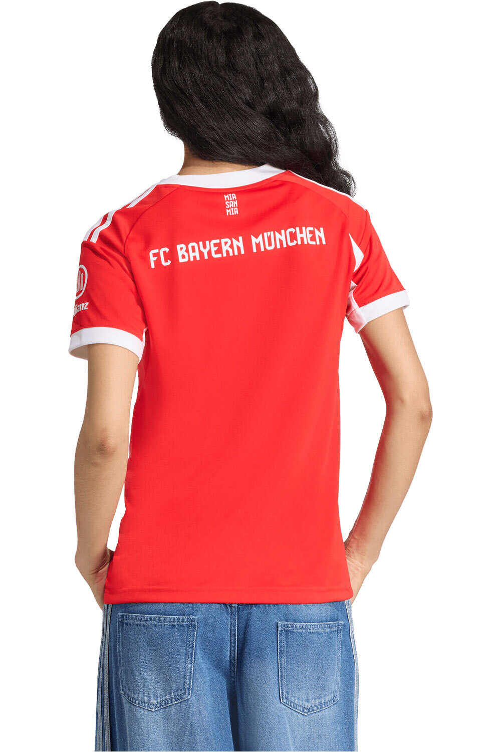 adidas camiseta de fútbol oficiales B.MUNICH 26 H JSY W vista trasera