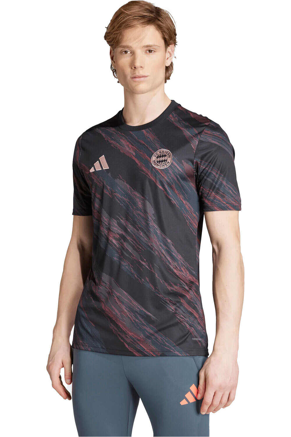 adidas camiseta de fútbol oficiales B.MUNICH 26 PRESHI vista frontal