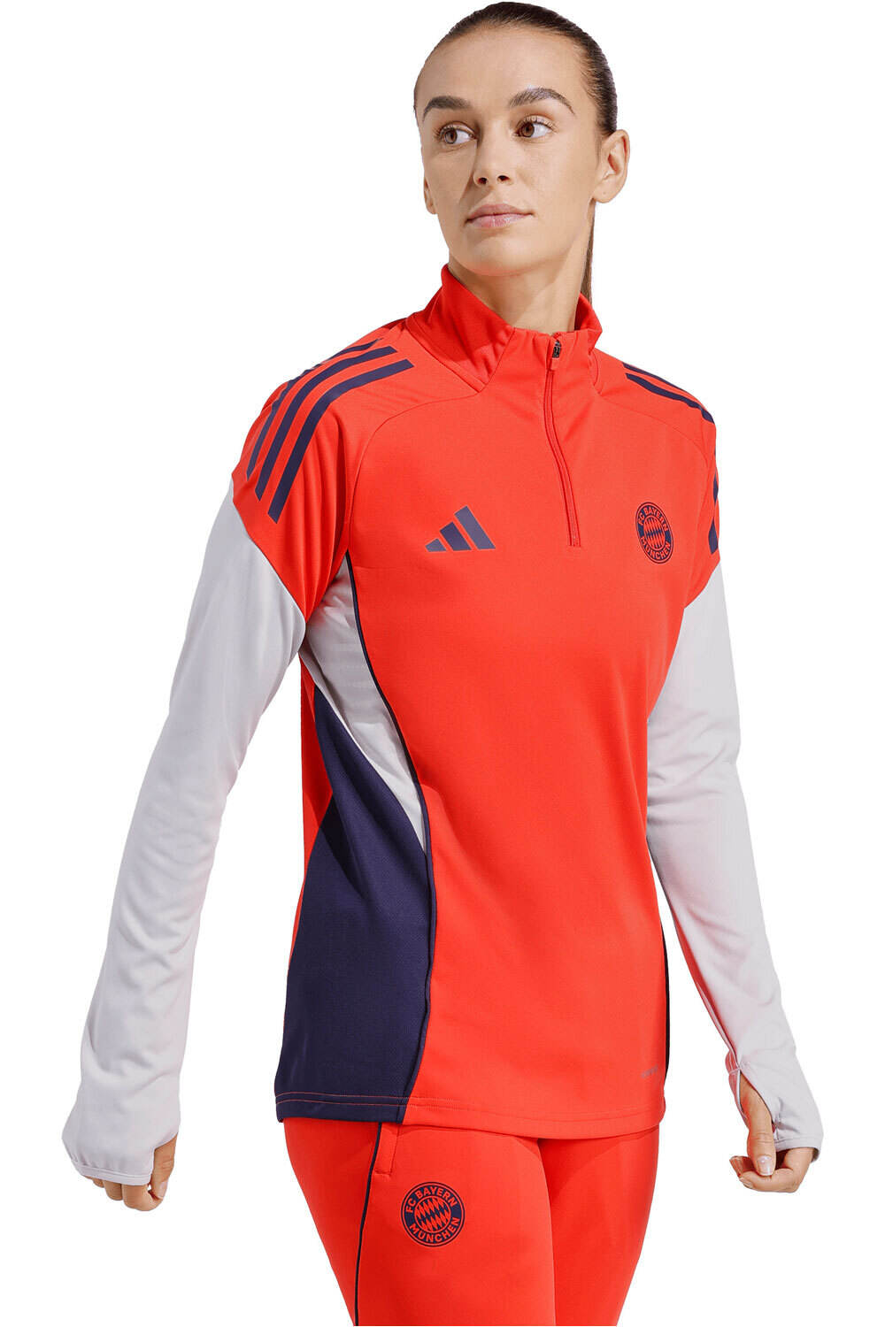 adidas camiseta de fútbol oficiales B.MUNICH 26 TR TOP W vista detalle