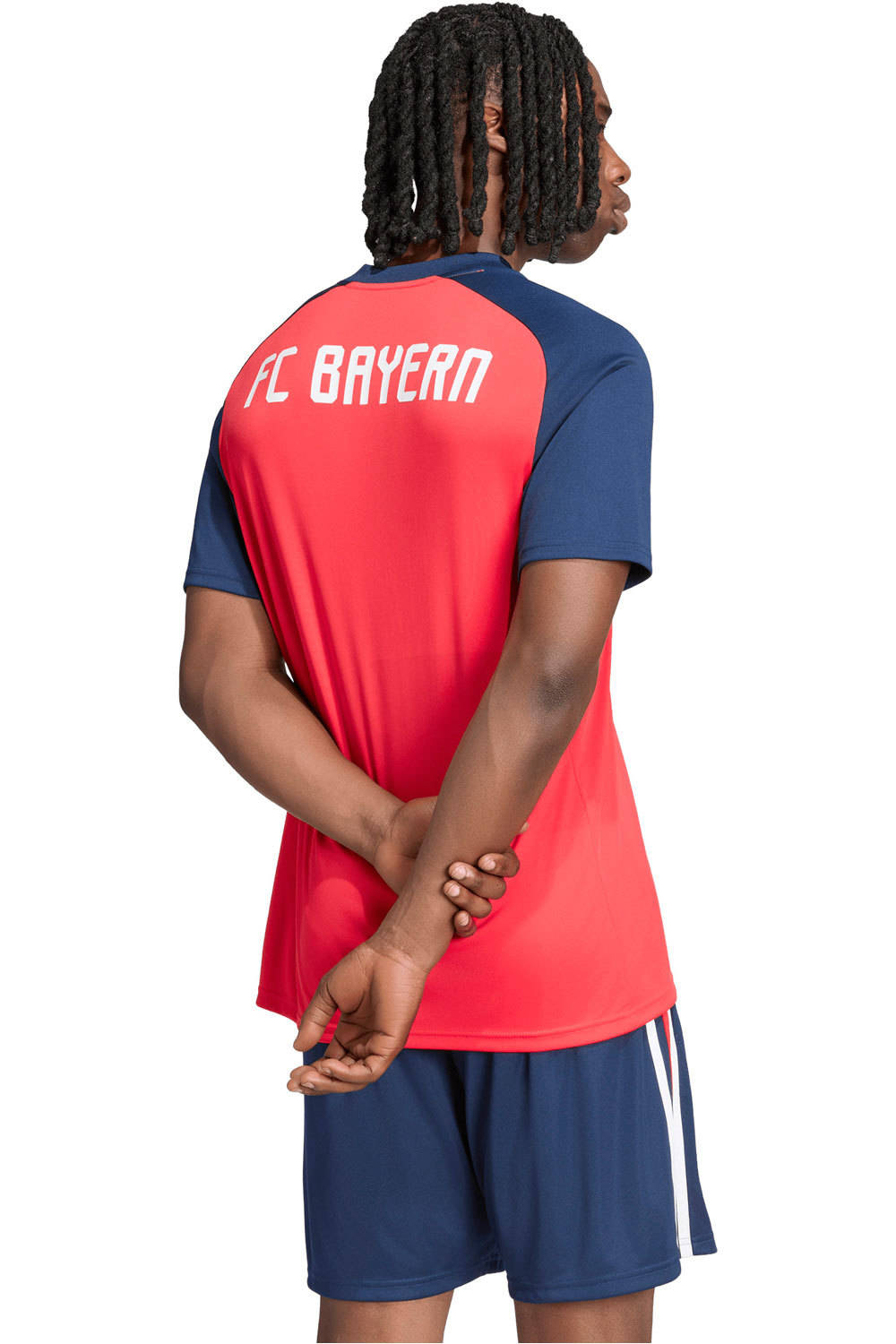 adidas camiseta de fútbol oficiales B.MUNICH 27 A PRESHI vista trasera