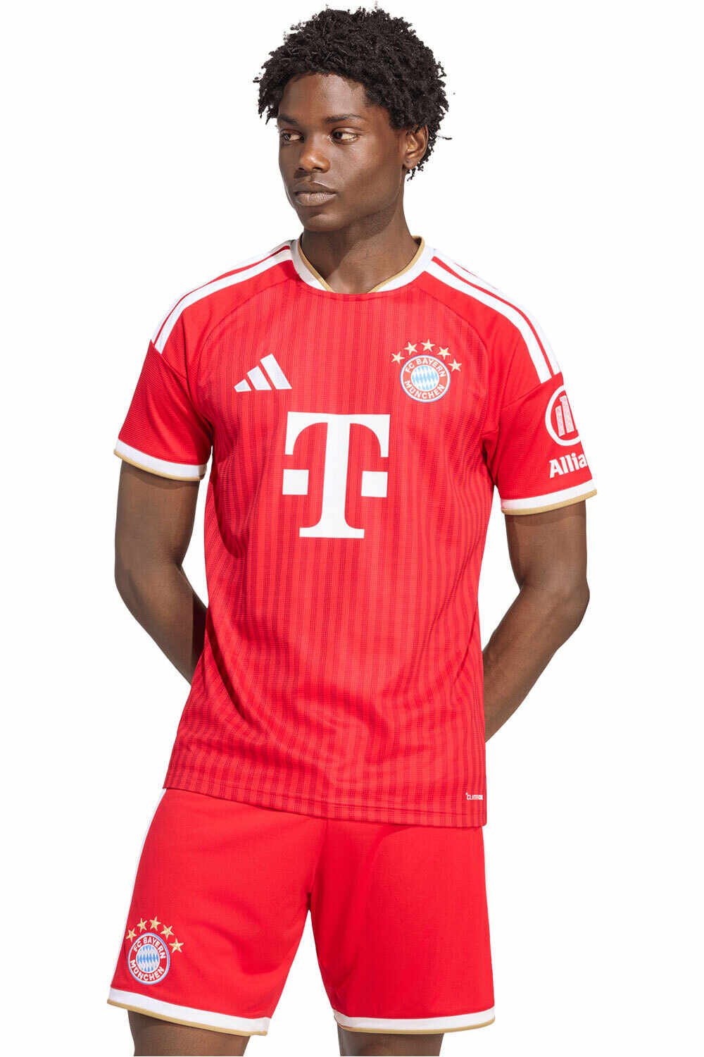 adidas camiseta de fútbol oficiales B.MUNICH 27 H JSY vista frontal