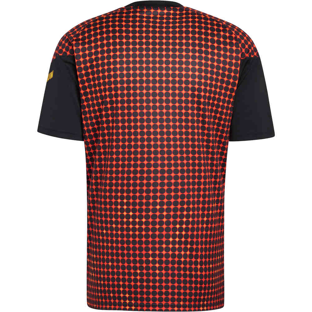 adidas camiseta de fútbol oficiales CALENTAMIENTO BELGICA 26 1 EQUIPACION vista trasera