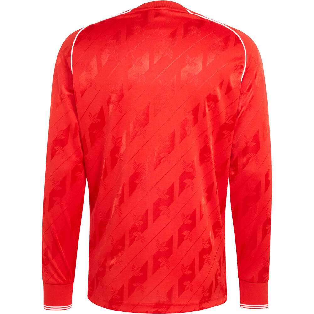 adidas camiseta de fútbol oficiales Camiseta ML SL Benfica Originals vista trasera