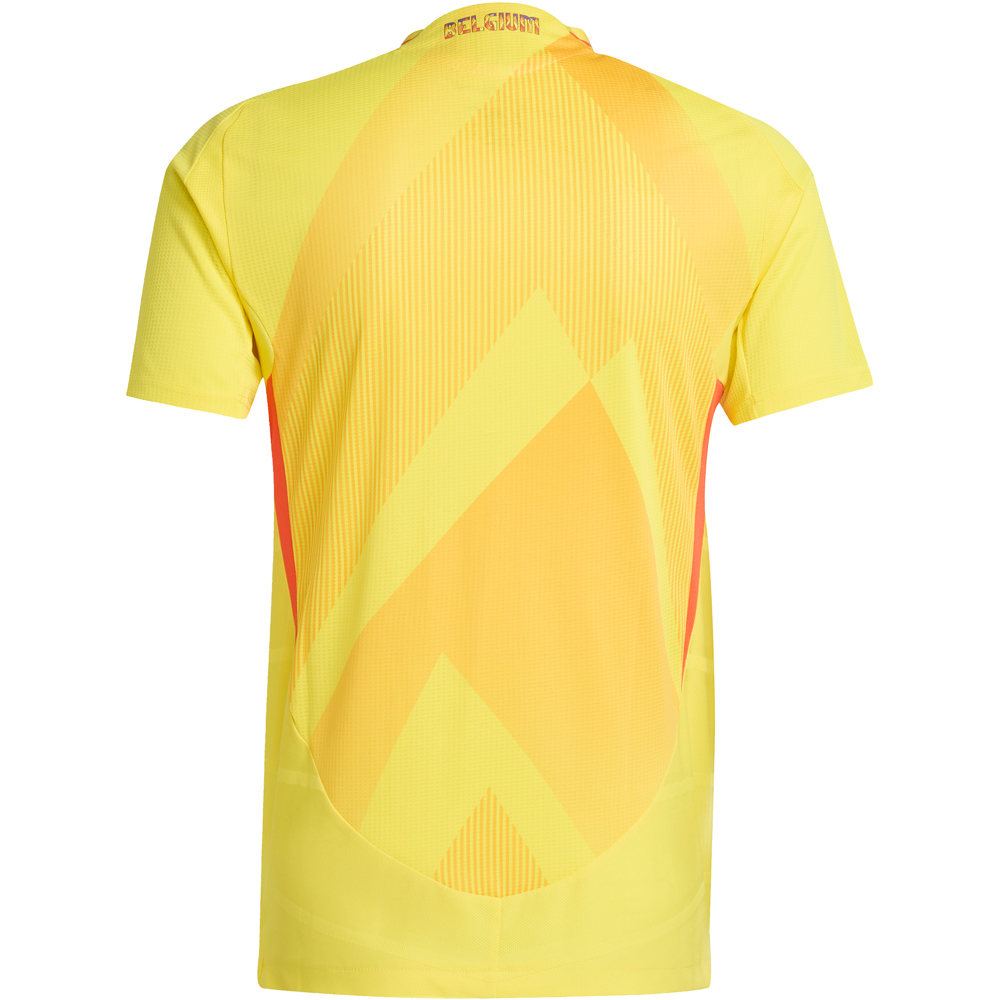 adidas camiseta de fútbol oficiales de Blgica 25 Authentic away vista trasera