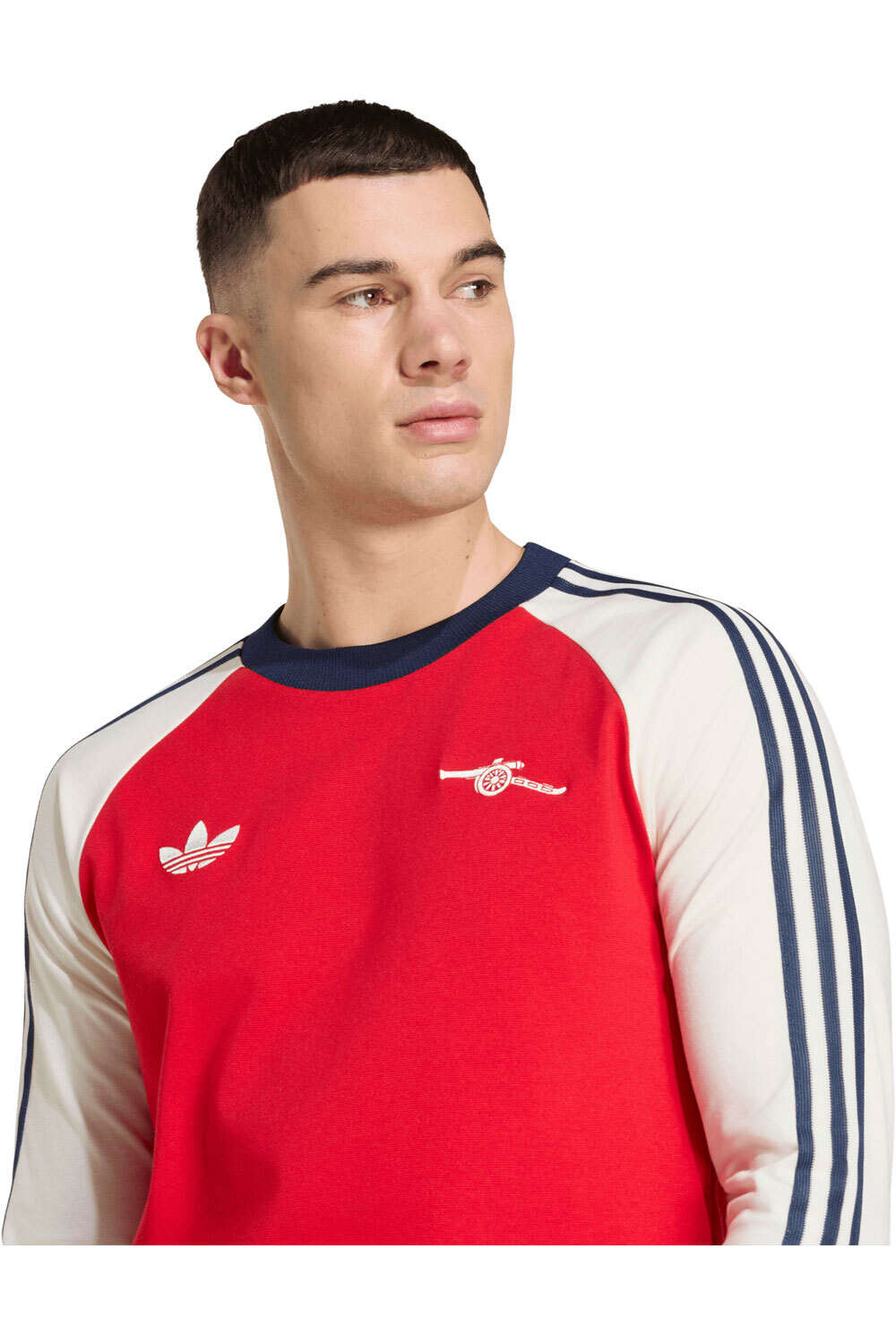 adidas camiseta de fútbol oficiales DE MANGA LARGA ARSENAL FC OG vista detalle