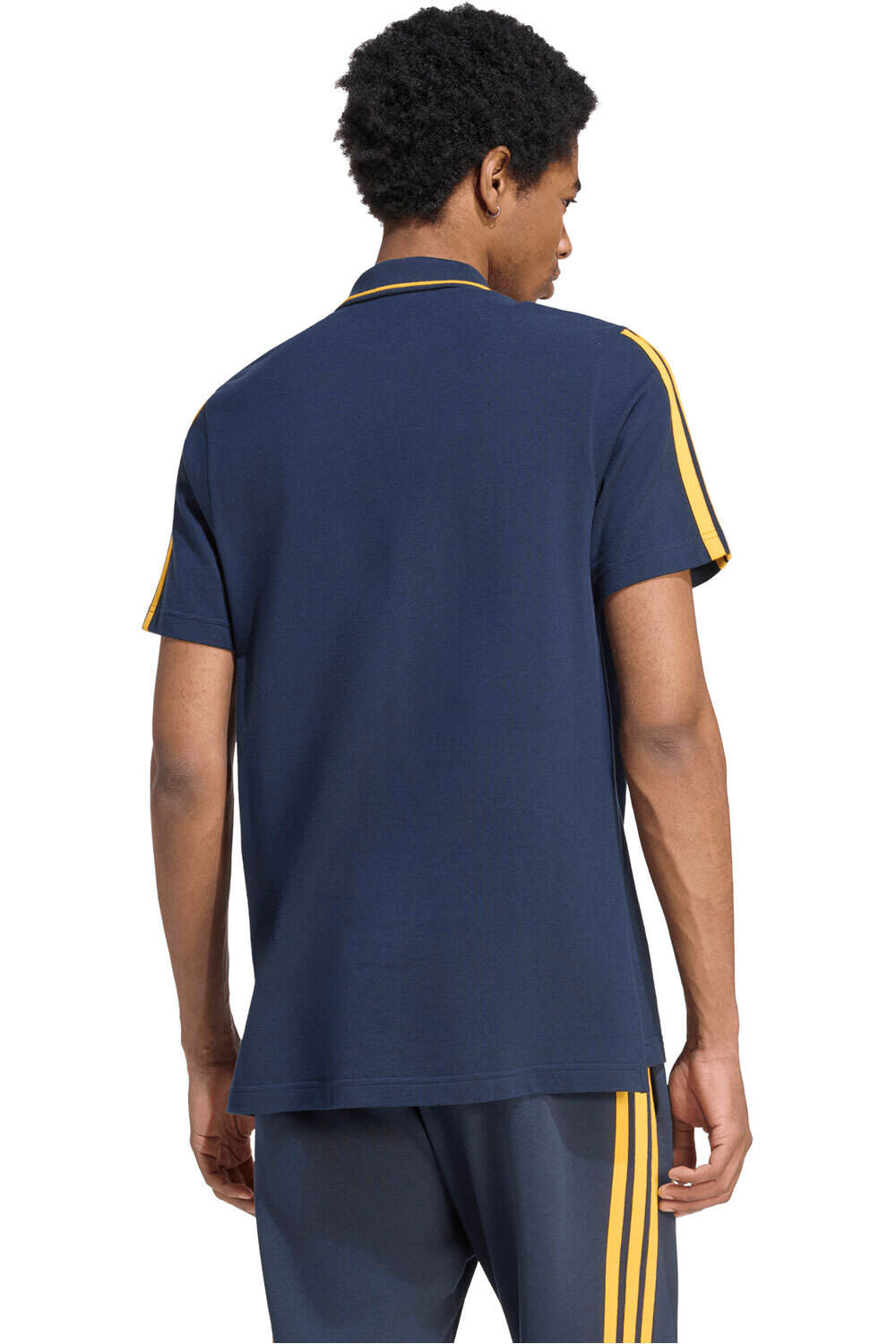 adidas camiseta de fútbol oficiales DNA REAL MADRID vista trasera