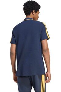 adidas camiseta de fútbol oficiales DNA REAL MADRID vista trasera
