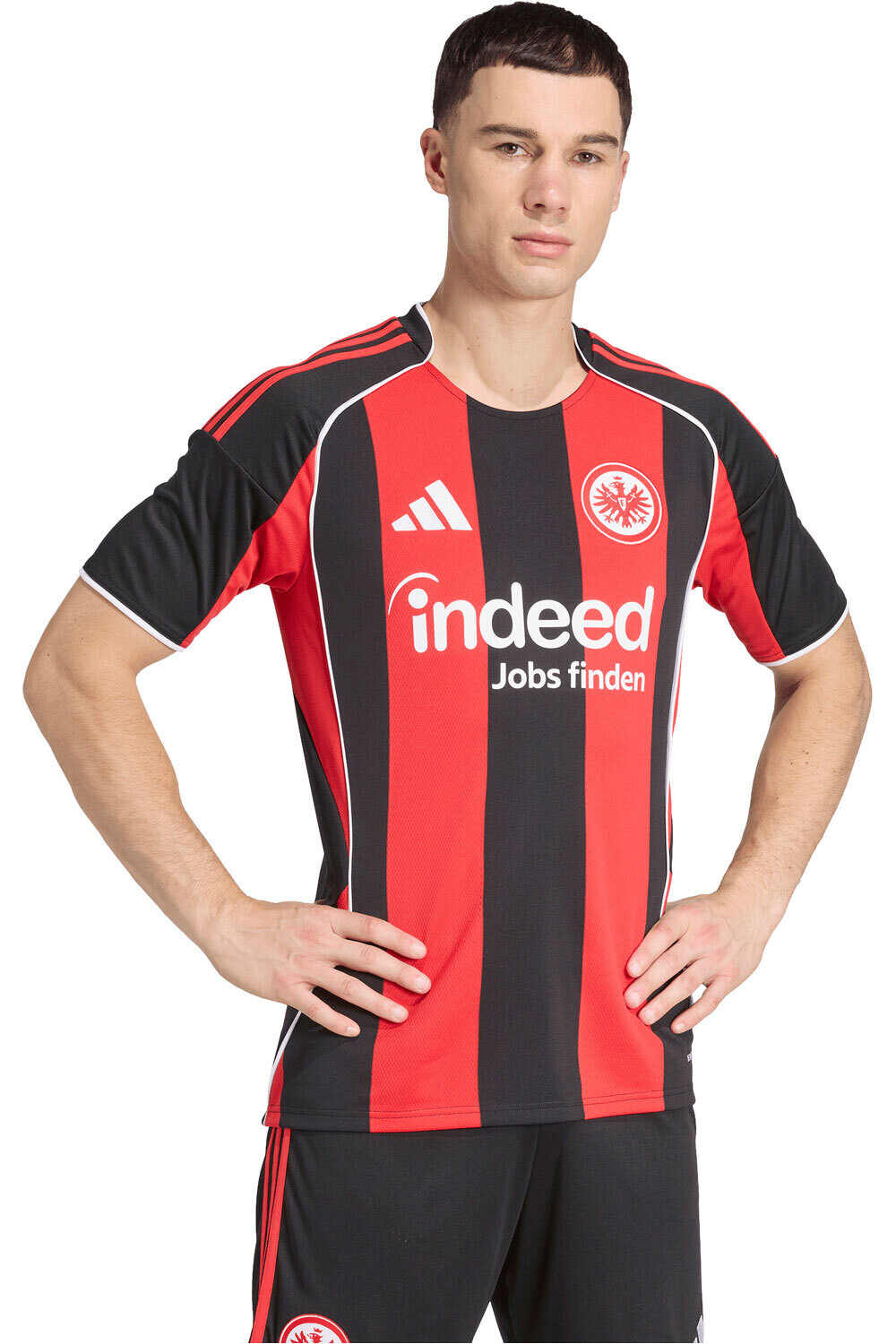 adidas camiseta de fútbol oficiales EINTRACHT.F 26 H JSY vista frontal