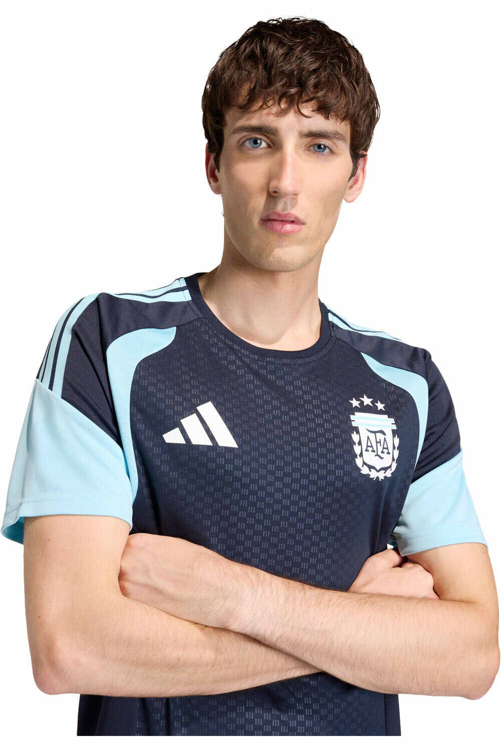 adidas camiseta de fútbol oficiales ENTRENAMIENTO ARGENTINA 26 TIRO vista detalle