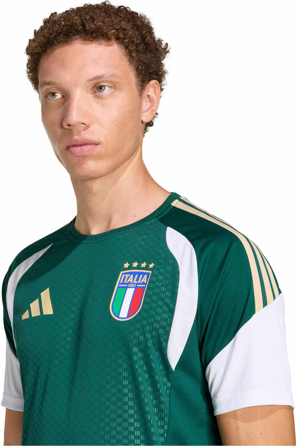 adidas camiseta de fútbol oficiales ENTRENAMIENTO ITALIA 26 TIRO vista detalle