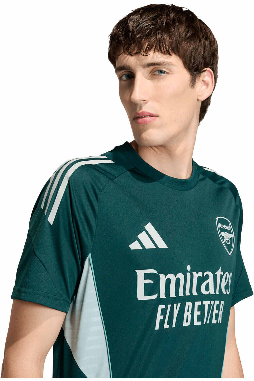 adidas camiseta de fútbol oficiales ENTRENO ARSENAL TIRO 25 COMPETITION vista detalle