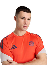 adidas camiseta de fútbol oficiales ENTRENO FC BAYERN TIRO 25 COMPETITION vista detalle