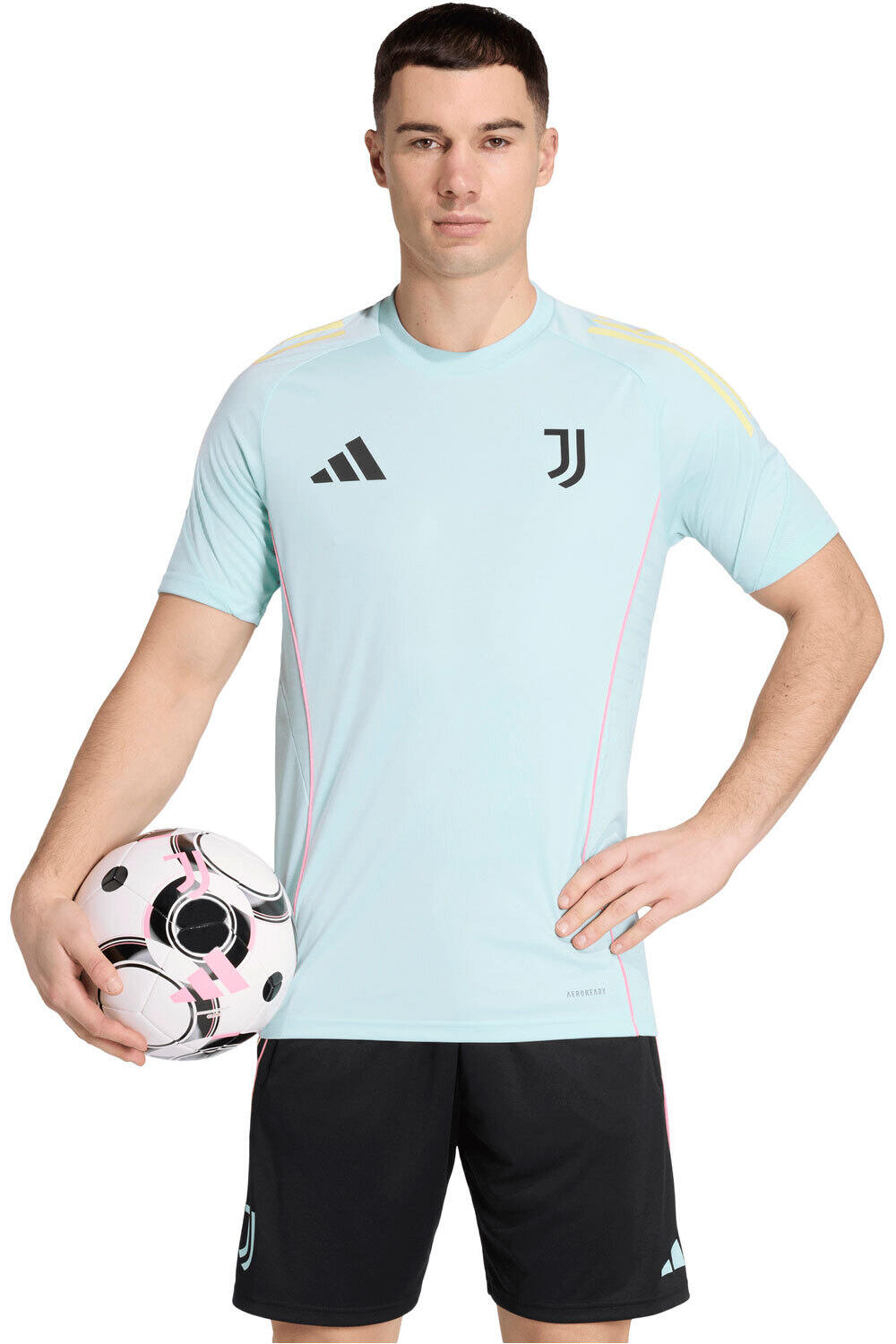 adidas camiseta de fútbol oficiales ENTRENO JUVENTUS TIRO 25 COMPETITION vista frontal