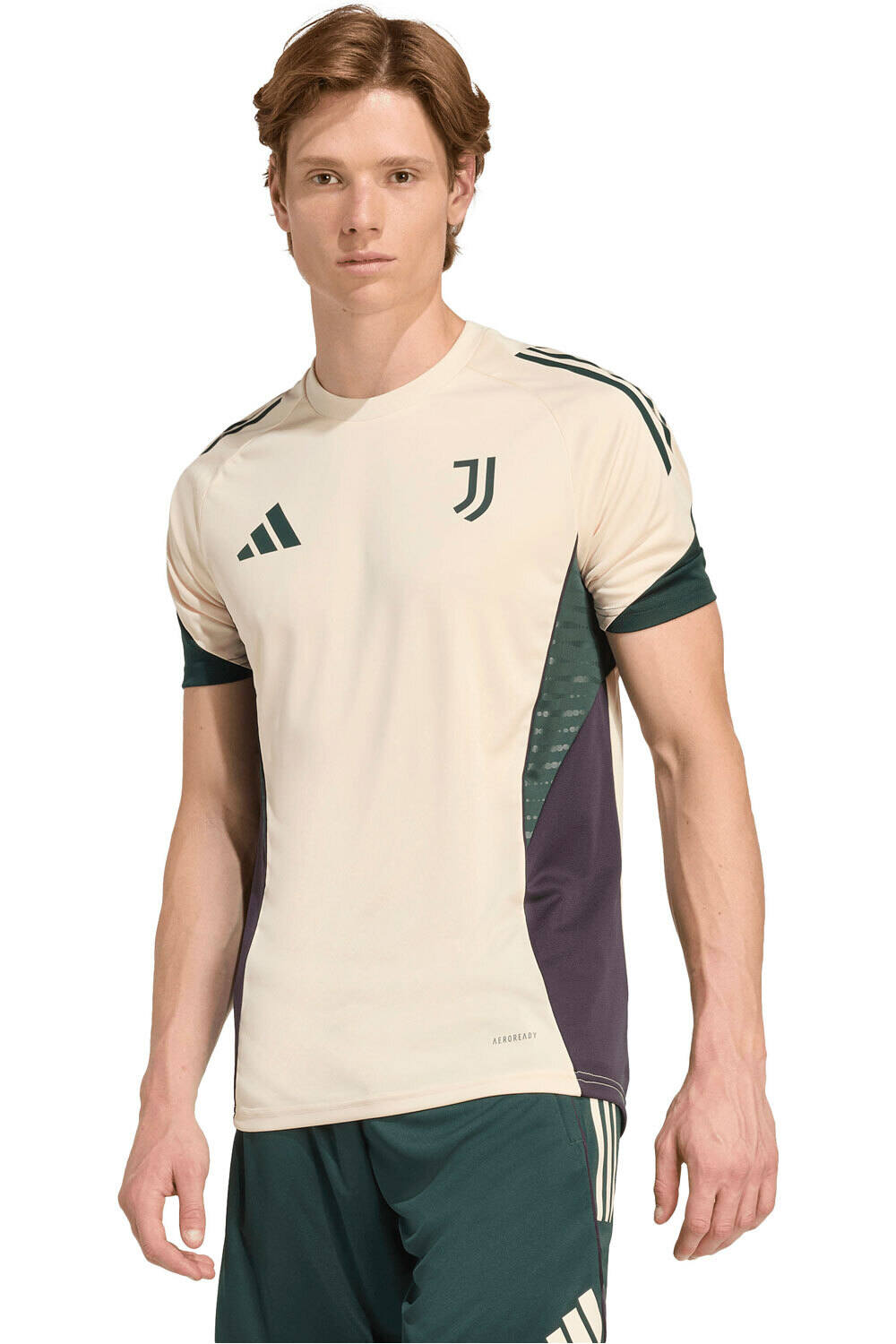 adidas camiseta de fútbol oficiales ENTRENO JUVENTUS TIRO 25 COMPETITION vista frontal
