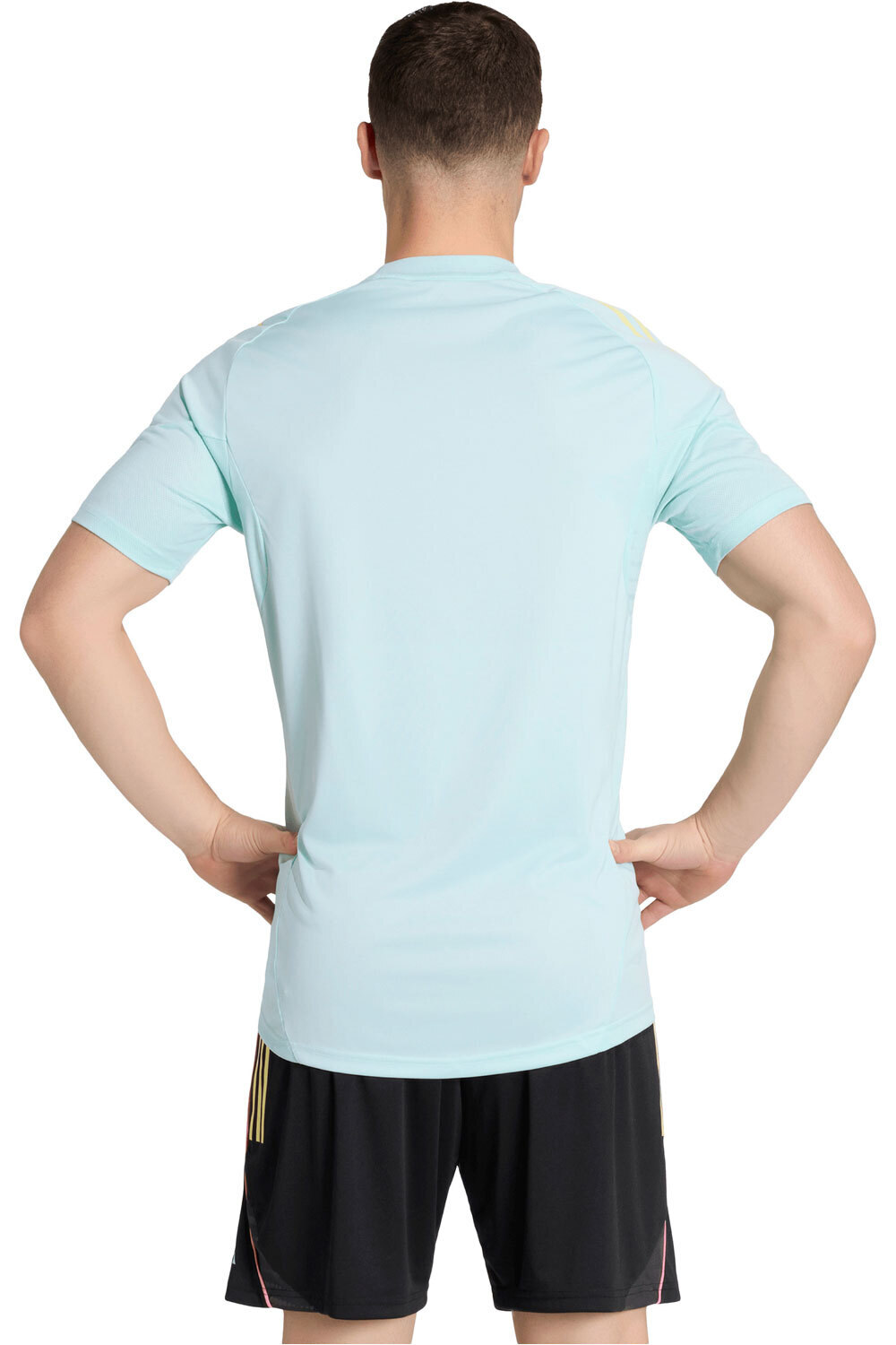 adidas camiseta de fútbol oficiales ENTRENO JUVENTUS TIRO 25 COMPETITION vista trasera