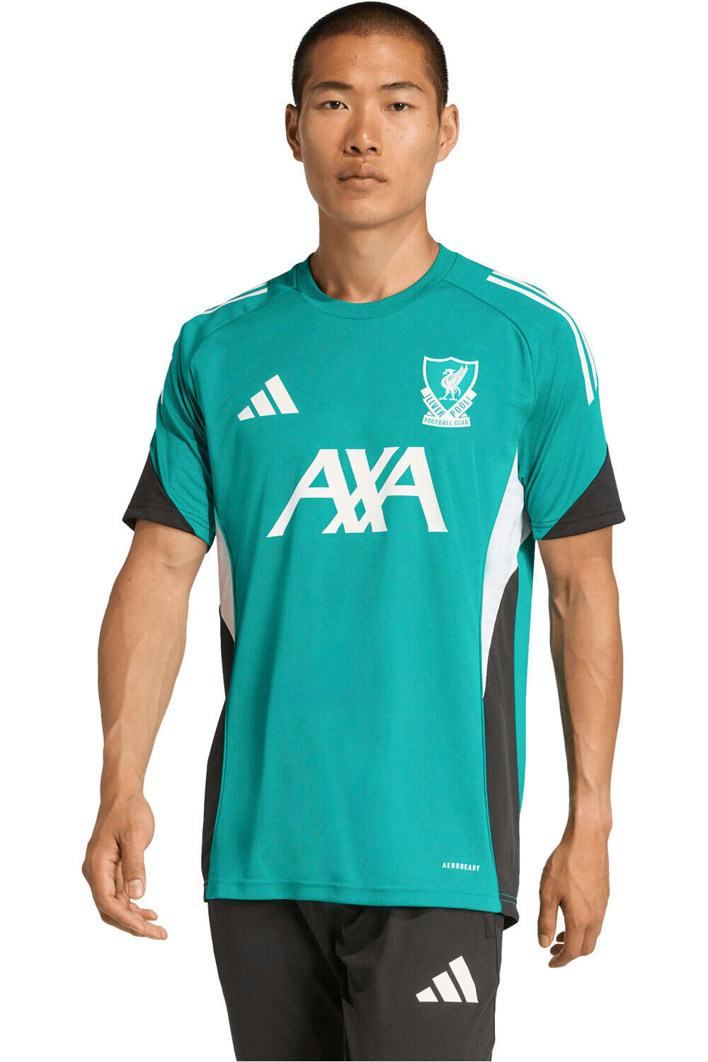 adidas camiseta de fútbol oficiales ENTRENO LIVERPOOL FC TIRO 25 COMPET vista frontal