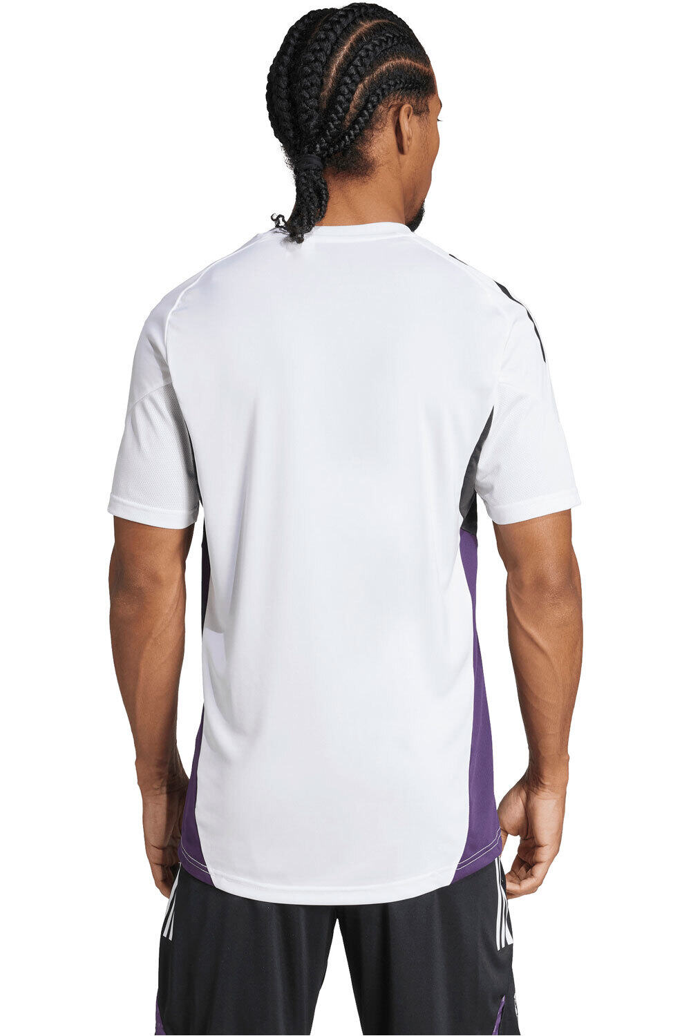 adidas camiseta de fútbol oficiales ENTRENO MANCHESTER UNITED TIRO 25 vista trasera