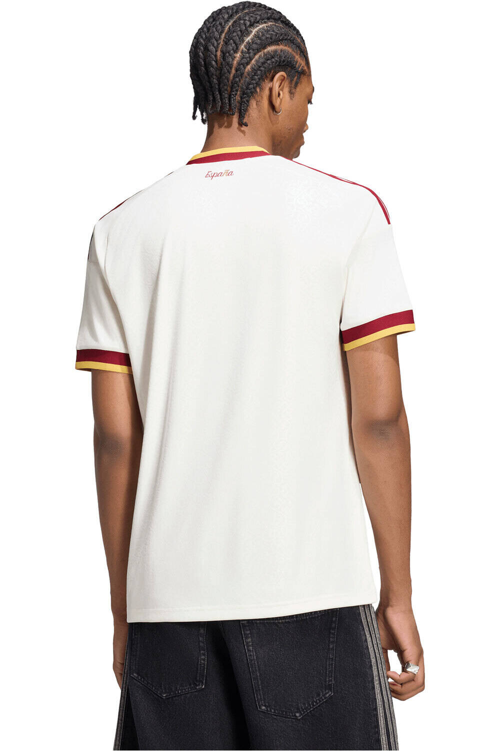 adidas camiseta de fútbol oficiales ESPAA 26 A JSY 2S vista trasera