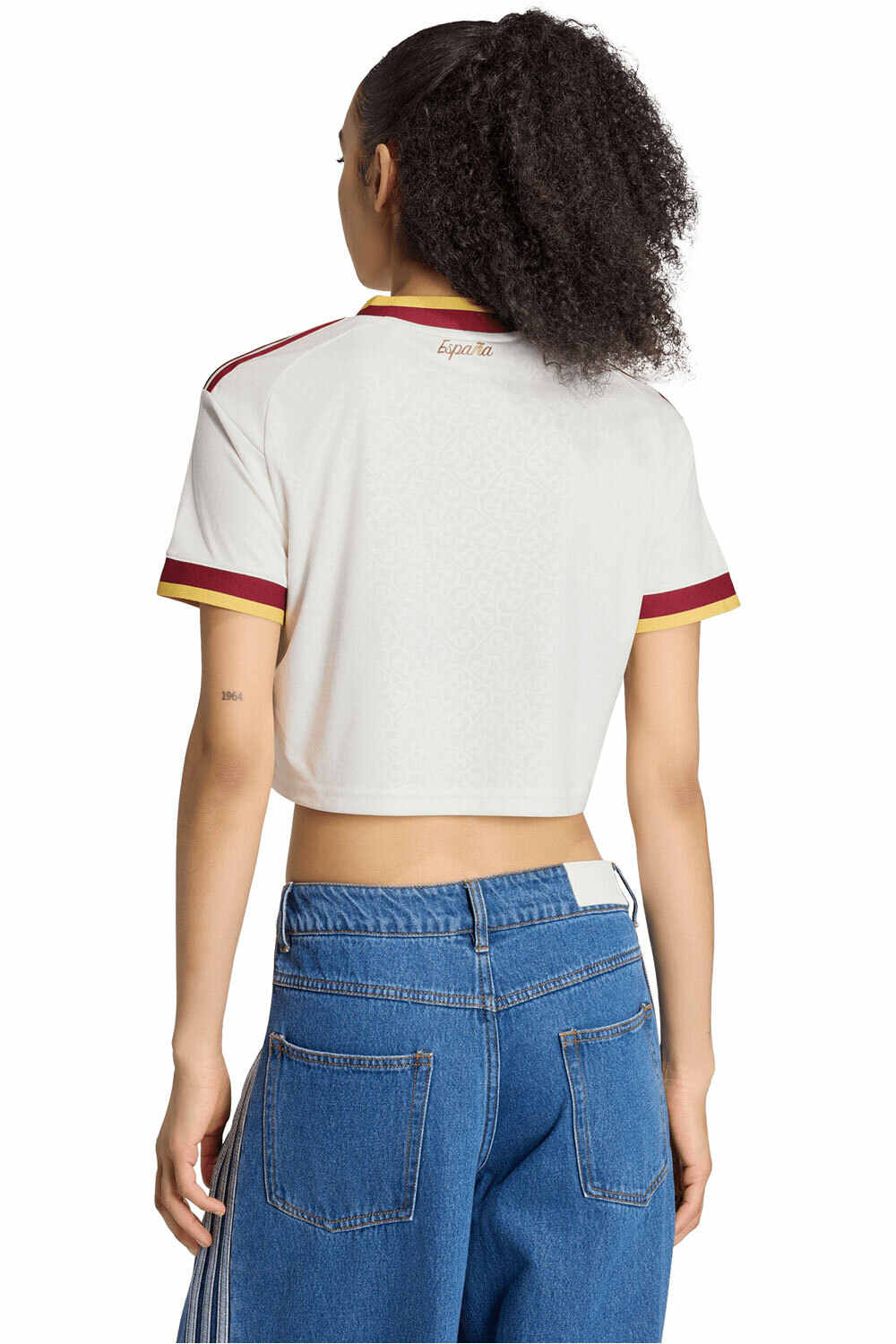 adidas camiseta de fútbol oficiales ESPAA 26 A JSY CR W vista trasera