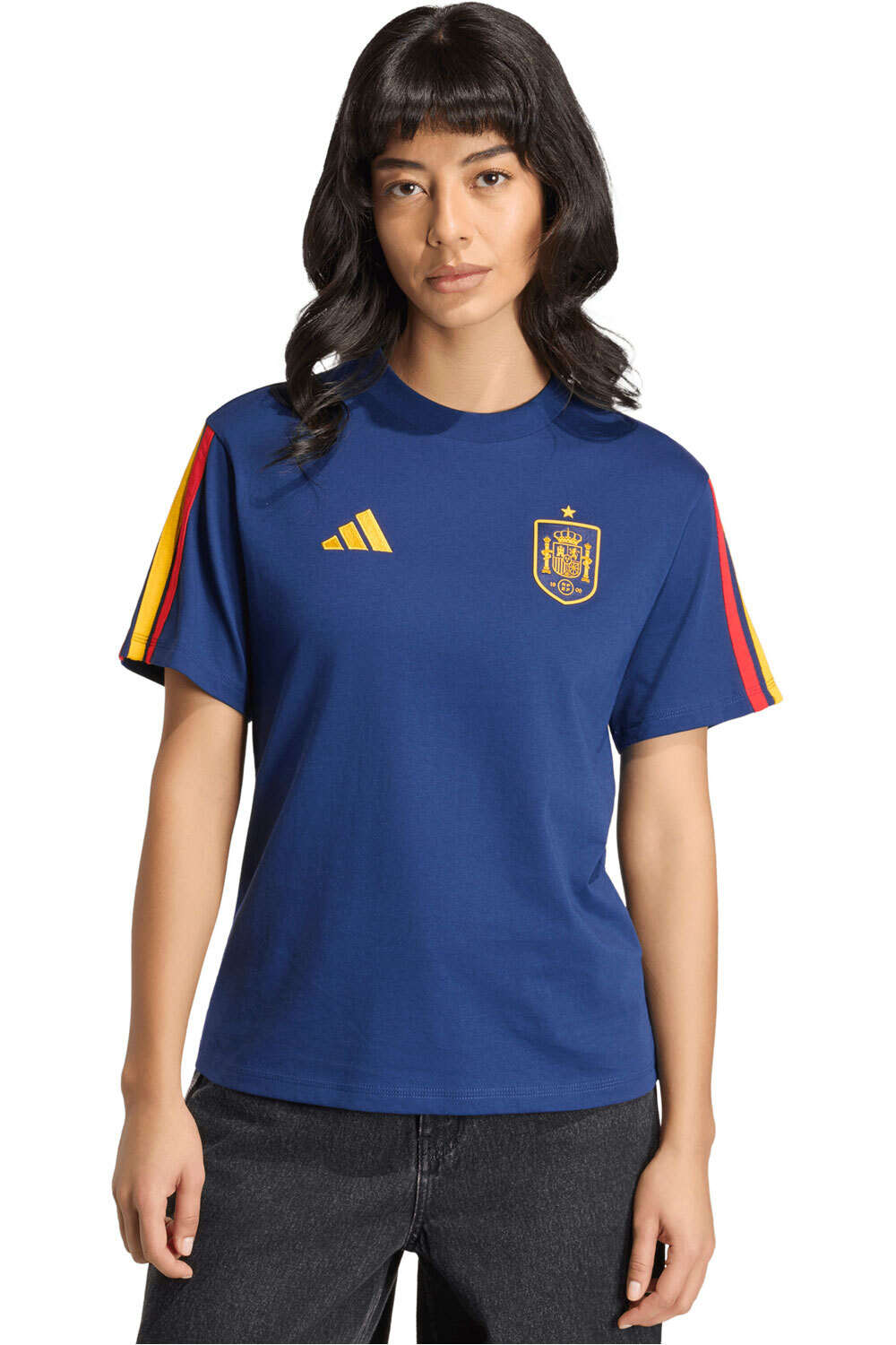 adidas camiseta de fútbol oficiales ESPAA 26 DNA vista frontal