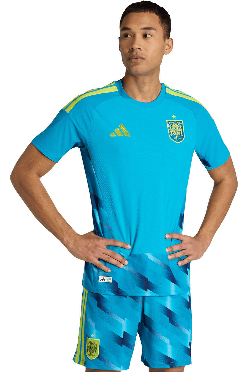 adidas camiseta de fútbol oficiales ESPAA 26 H GK JSYAU vista frontal