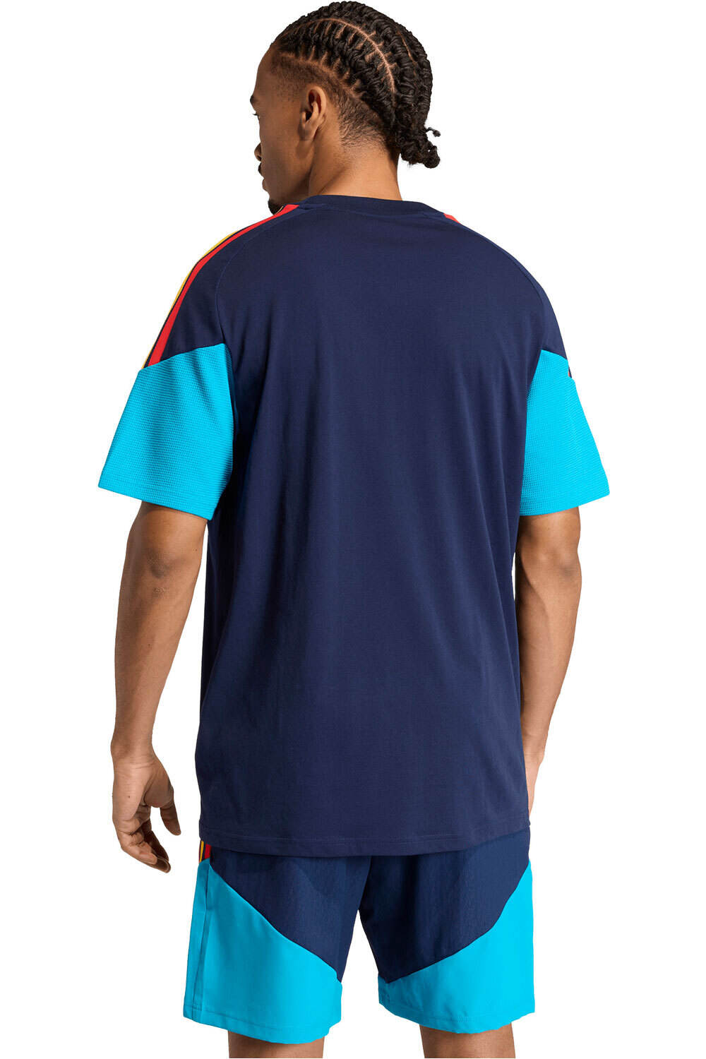 adidas camiseta de fútbol oficiales ESPAA 26 TEE MNAZ vista trasera
