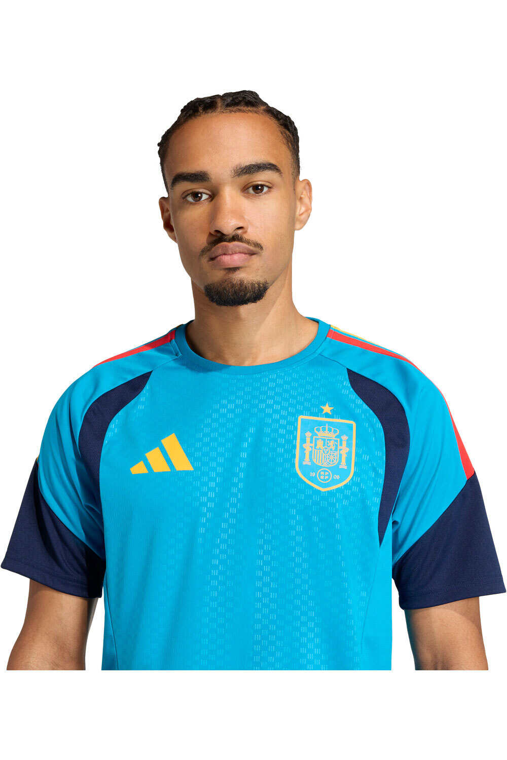 adidas camiseta de fútbol oficiales ESPAA 26 TR JSY AZMN vista detalle