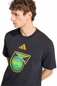 adidas camiseta de fútbol oficiales ESTAMPADA JAMAICA DNA vista detalle