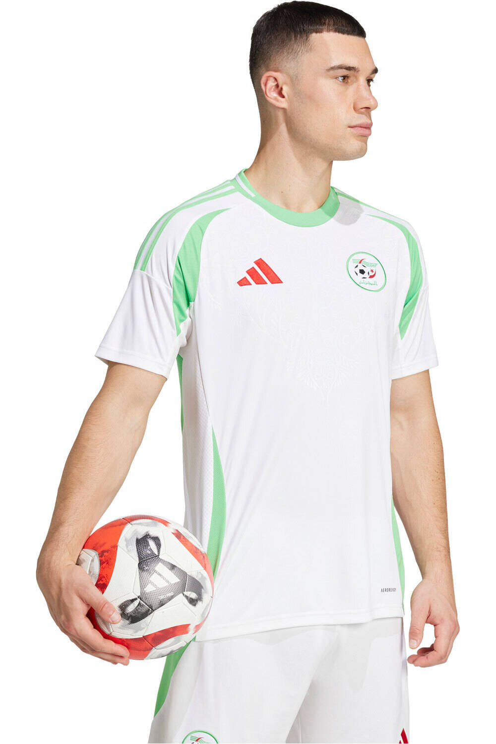 adidas camiseta de fútbol oficiales FAF H JSY vista detalle