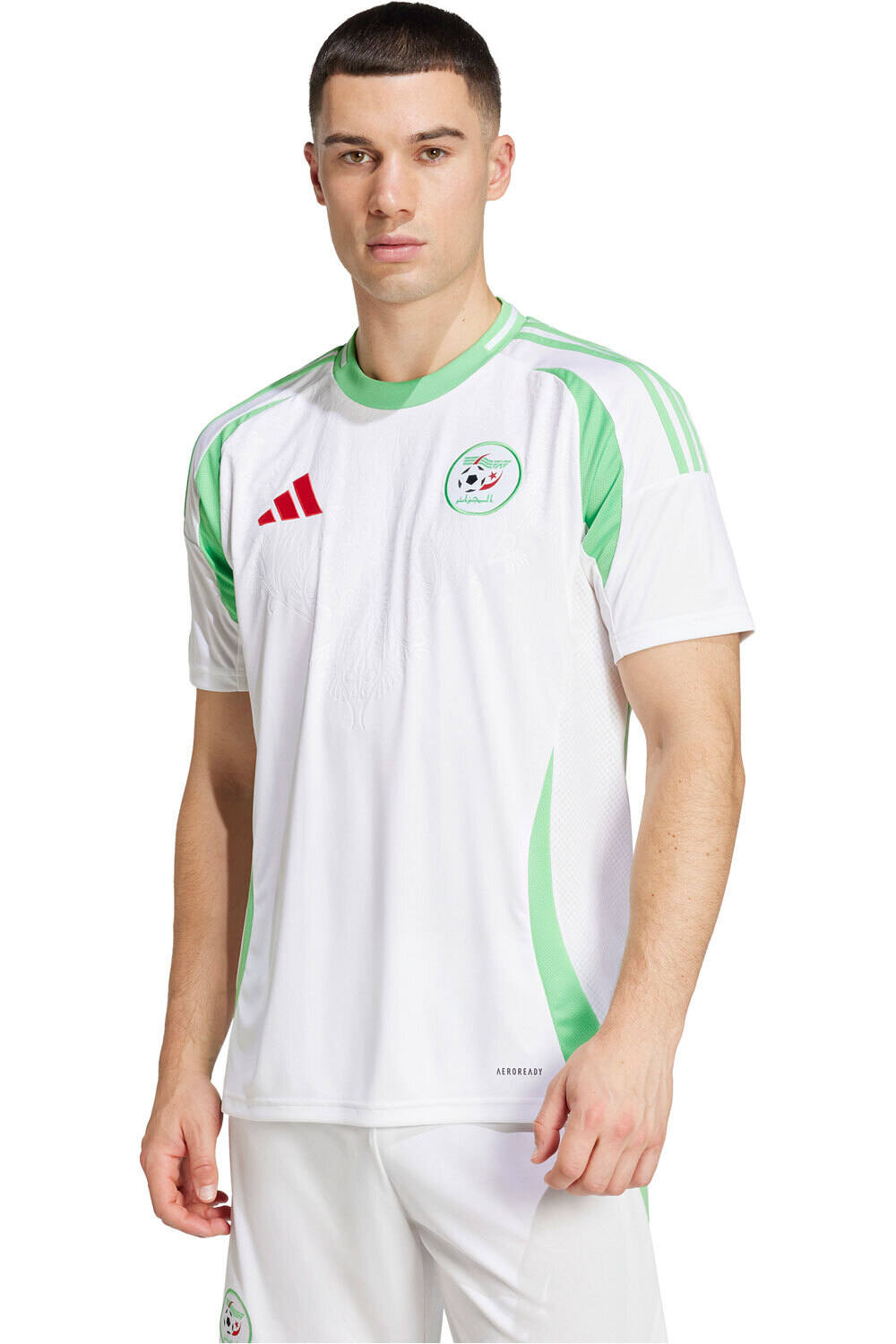 adidas camiseta de fútbol oficiales FAF H JSY vista frontal